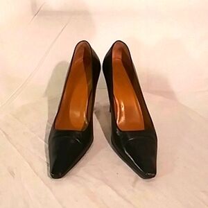 🔥 Like New Gucci Dark Brown Leather Pumps
